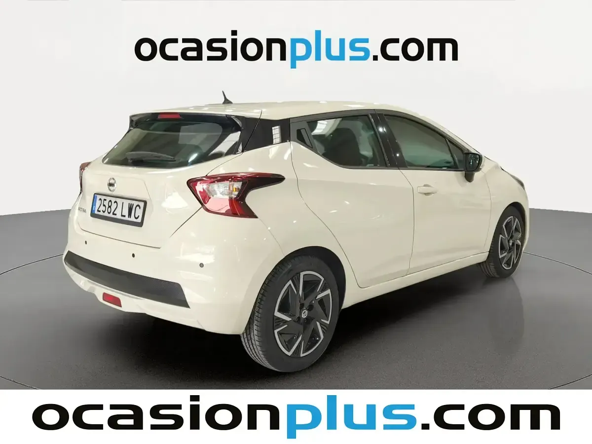 Brugt Nissan Micra Acenta 92 HK (67 kW) 2022 Beige Hatchback