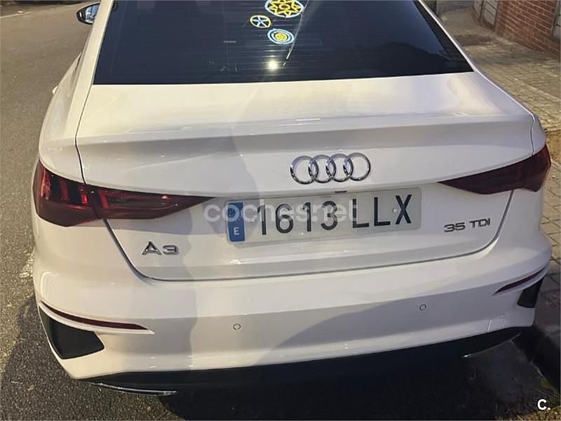 Usado Audi A3 150 CV (110 kW) 2021 Blanco Berlina