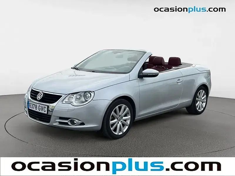 Gris plata Usado 2010 VW Eos Descapotable | 12.300 € (Caro) - Imagen 1/4