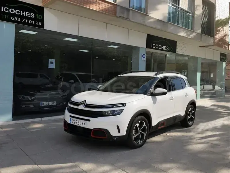 Usado Citroën C5 Aircross Feel 131 CV (96 kW) 2021 Blanco SUV