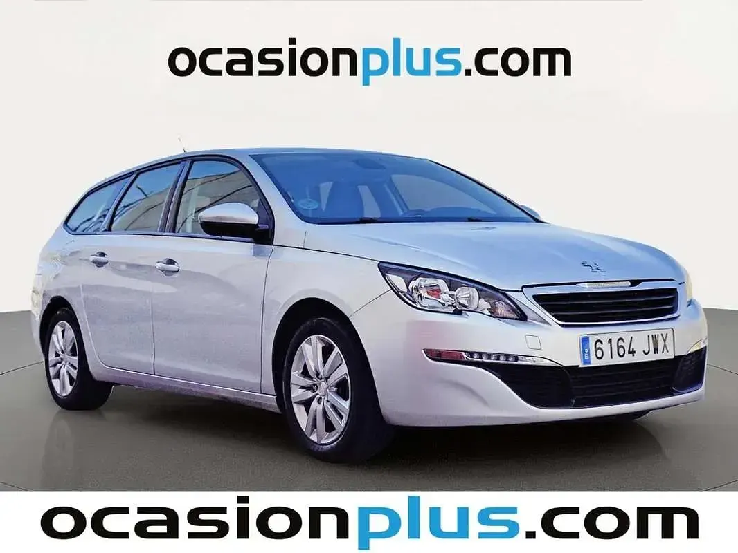 Usado Peugeot 308 SW Active 120 CV (88 kW) 2017 Gris Familiar