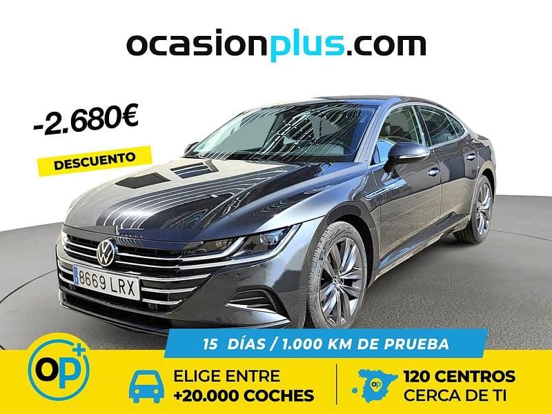 Gris / plata Usado 2021 VW Arteon Berlina | 29.490 € (Precio justo) - Imagen 1/4