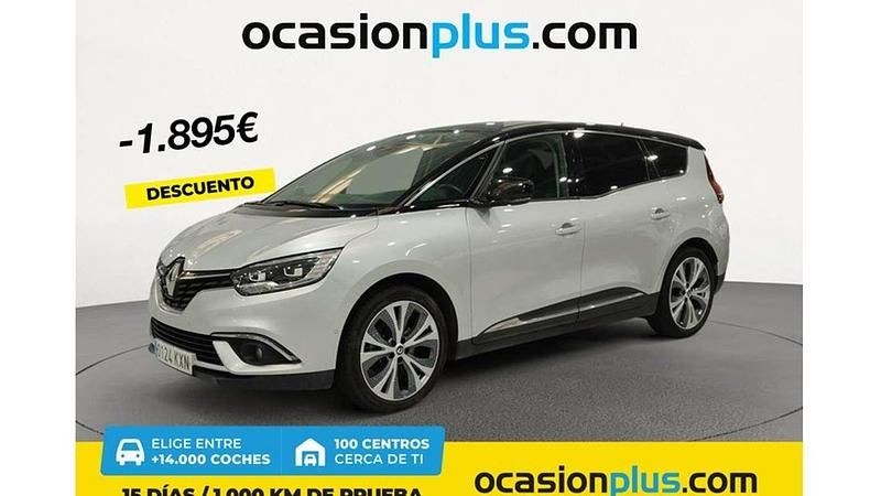 Gris Usado 2019 Renault Grand Scénic IV Zen Monovolumen | 18.955 € (Precio justo) - Imagen 1/4