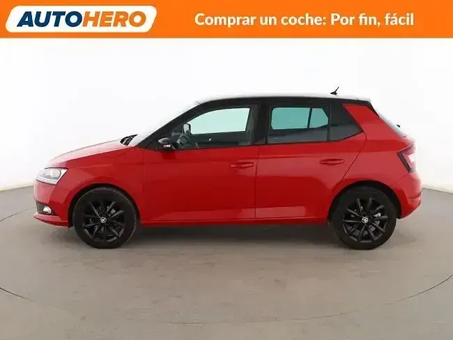 Usado Skoda Fabia Ambition 95 CV (69 kW) 2019 Rojo Utilitario