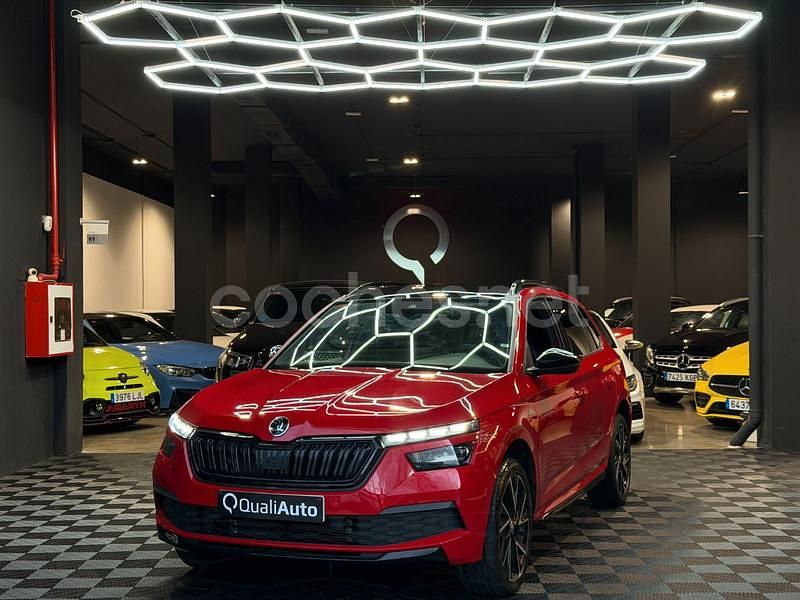 Usado Skoda Kamiq Monte Carlo 110 CV (80 kW) 2022 Rojo SUV