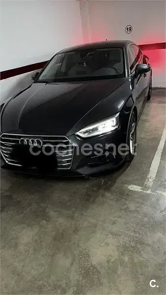 Usado Audi A5 Sportback Advanced Plus 252 CV (185 kW) 2018 Negro Utilitario