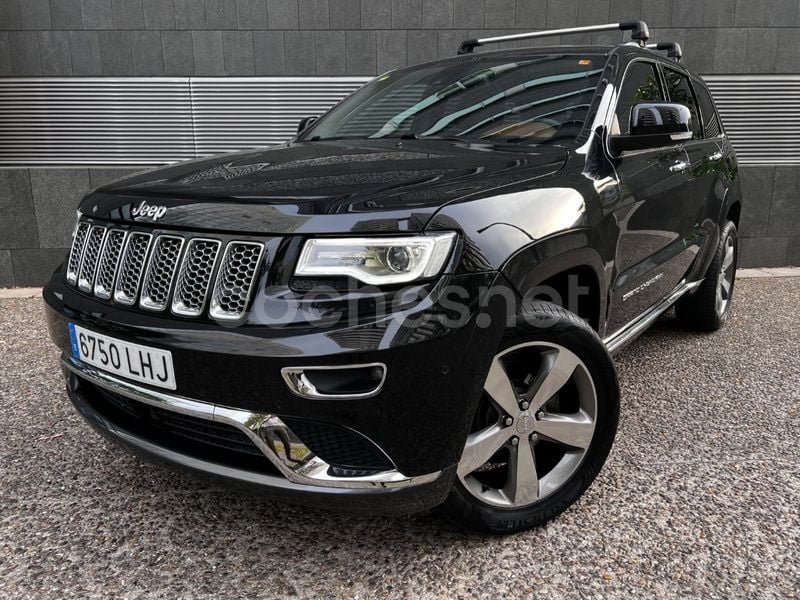 Negro Usado 2015 Jeep Grand Cherokee Summit SUV | 22.500 € (Super precio) - Imagen 1/4