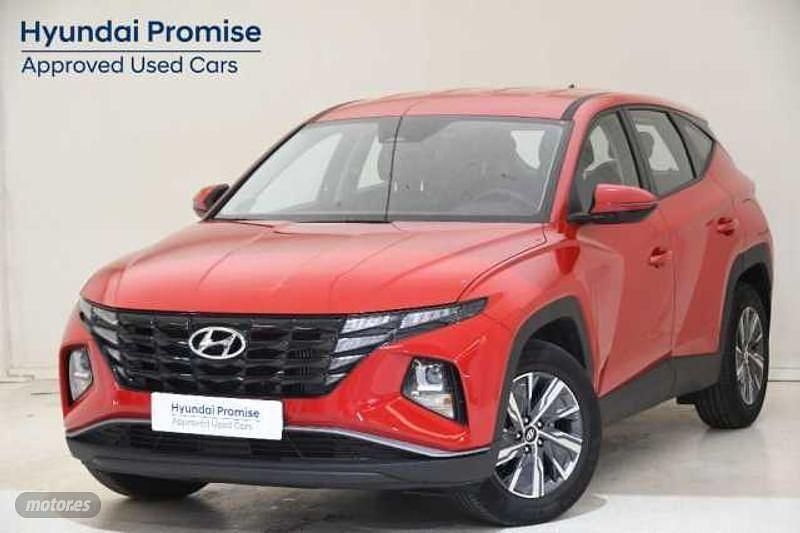 Engine red Usado 2024 Hyundai Tucson SUV | 24.400 € (Precio justo) - Imagen 1/4