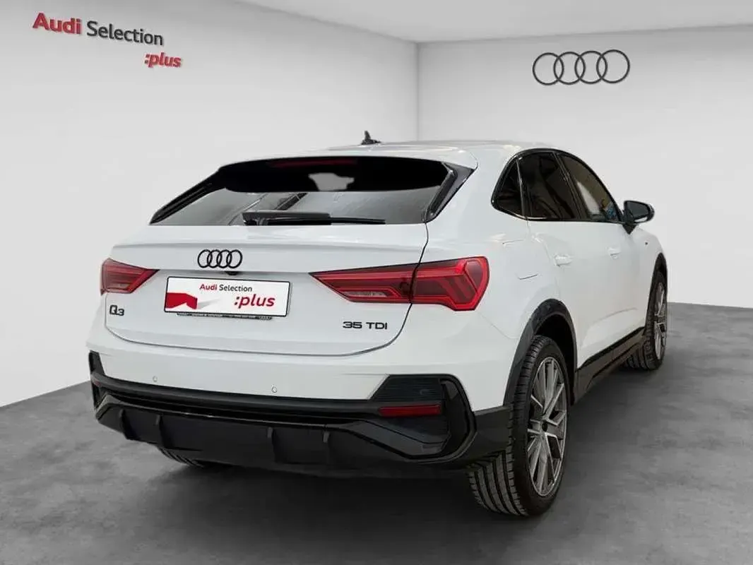 Usado Audi Q3 Sportback 150 CV (110 kW) 2023 Blanco SUV