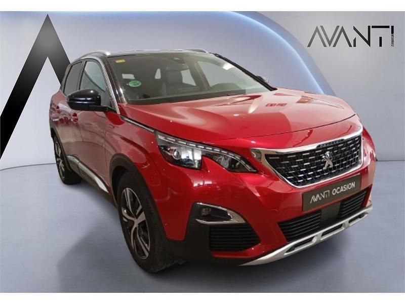 Usado Peugeot 3008 GT-line 131 CV (96 kW) 2018 Rojo SUV
