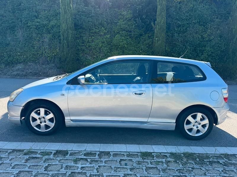 Usado Honda Civic Sport 110 CV (80 kW) 2004 Gris / plata Berlina