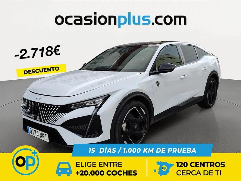 Usado Peugeot 408 GT 225 CV (165 kW) 2024 Blanco SUV