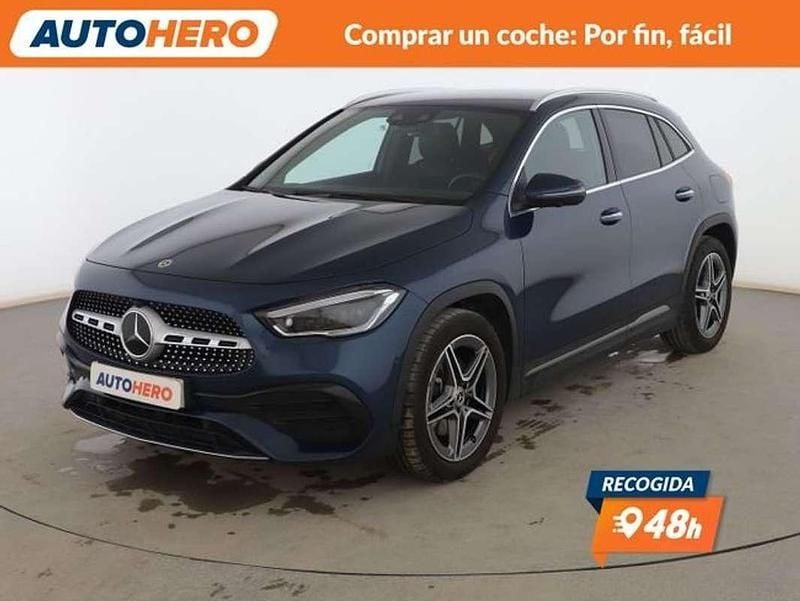 Usado Mercedes GLA220 AMG line 190 CV (139 kW) 2021 Azul SUV