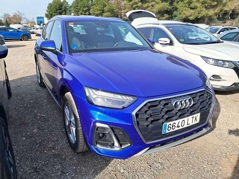 Usado Audi Q5 S-Line 367 CV (269 kW) 2021 Azul SUV