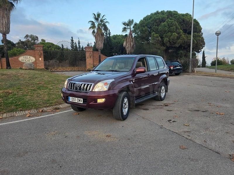 Usado Toyota Land Cruiser 166 CV (122 kW) 2005 Granate SUV