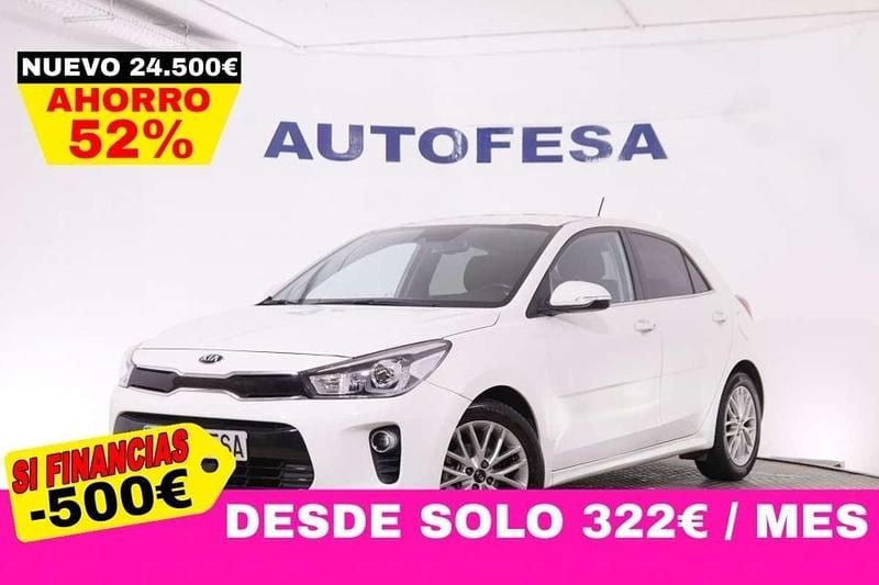 Usado Kia Rio 101 CV (74 kW) 2018 Blanco Berlina