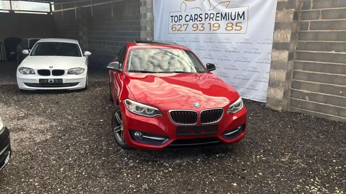 Usado BMW 218 Comfort Edition 136 CV (100 kW) 2015 Rojo Coupe