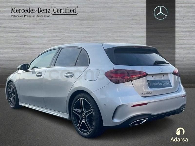 Usado Mercedes A200 AMG line 150 CV (110 kW) 2024 Gris Berlina