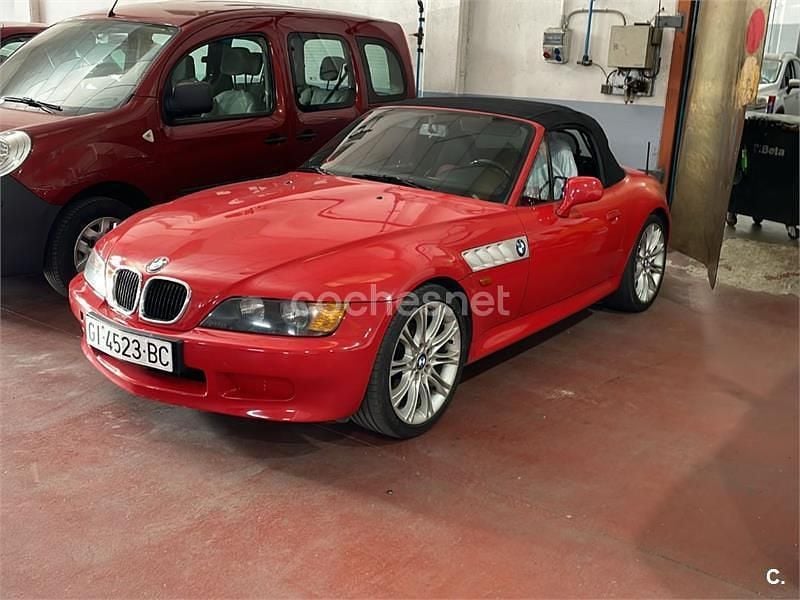 Usado BMW Z3 140 CV (102 kW) 1996 Rojo Descapotable