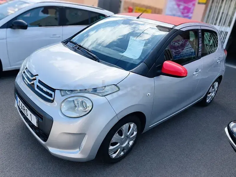 Usado Citroën C1 68 CV (50 kW) 2015 Gris / plata Utilitario