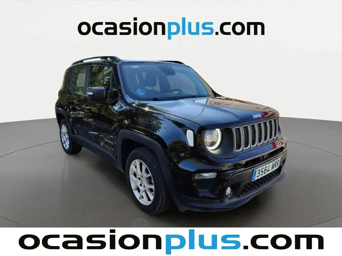 Usado Jeep Renegade Altitude 130 CV (95 kW) 2024 Negro SUV