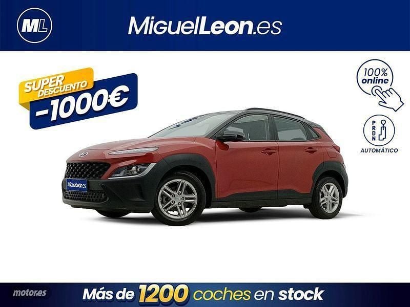 Rojo Usado 2021 Hyundai Kona SUV | 17.985 € (Precio justo) - Imagen 1/3