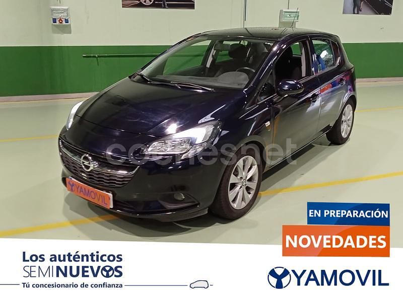Azul Usado 2018 Opel Corsa Selective Berlina | 10.450 € (Precio justo) - Imagen 1/4