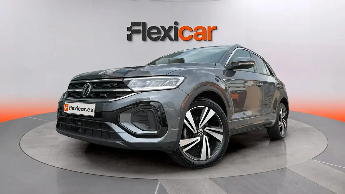 Usado VW T-Roc R-line 150 CV (110 kW) 2022 Gris SUV