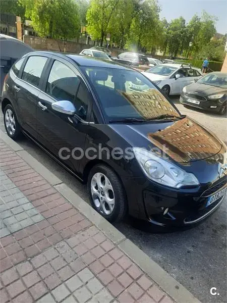 Usado Citroën C3 68 CV (50 kW) 2012 Negro Berlina