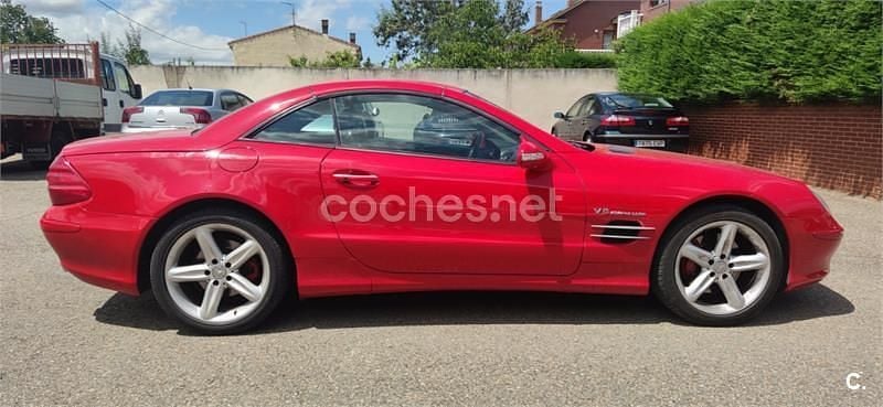 Usado Mercedes SL500 306 CV (225 kW) 2001 Rojo Descapotable