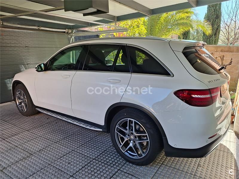 Usado Mercedes GLC250 AMG line 204 CV (150 kW) 2016 Blanco SUV