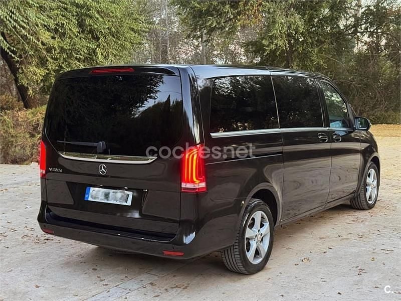Usado Mercedes V220 Exclusive 163 CV (119 kW) 2017 Negro Monovolumen