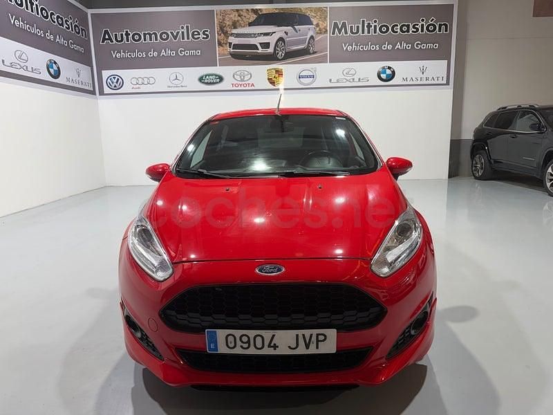 Usado Ford Fiesta ST-Line 100 CV (73 kW) 2016 Rojo Utilitario