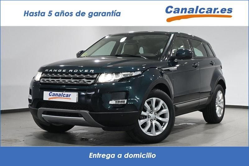 Verde Usado 2015 Land Rover Range Rover evoque Pure SUV | 16.990 € (Precio justo) - Imagen 1/4