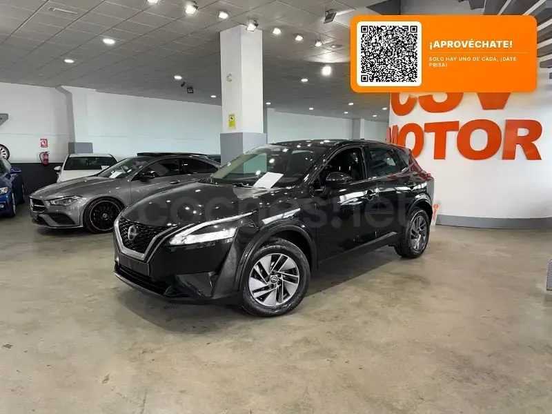 Usado Nissan Qashqai Acenta 140 CV (102 kW) 2023 Negro SUV