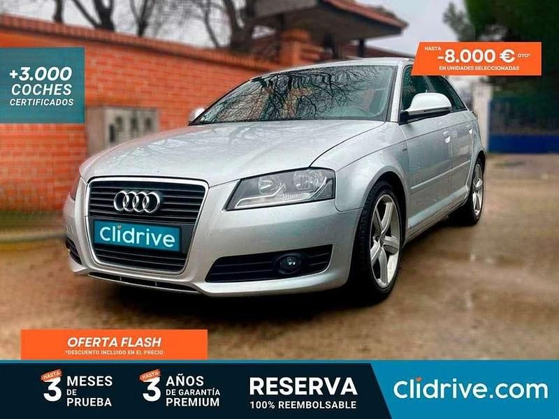 Gris Usado 2008 Audi A3 Sportback Ambiente Utilitario | 6590 € (Precio justo) - Imagen 1/3