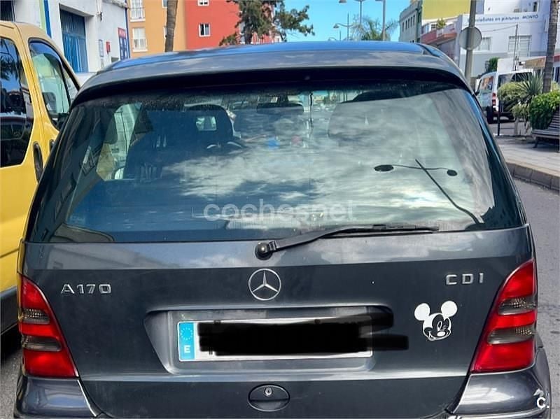 Usado Mercedes A170 Elegance 95 CV (69 kW) 2002 Azul Monovolumen