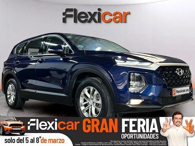 Usado Hyundai Santa Fe 150 CV (110 kW) 2019 Azul SUV