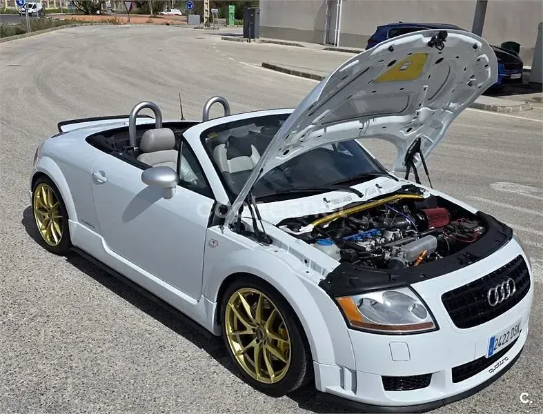 Usado Audi TT Roadster S-Line 180 CV (132 kW) 2004 Blanco Descapotable