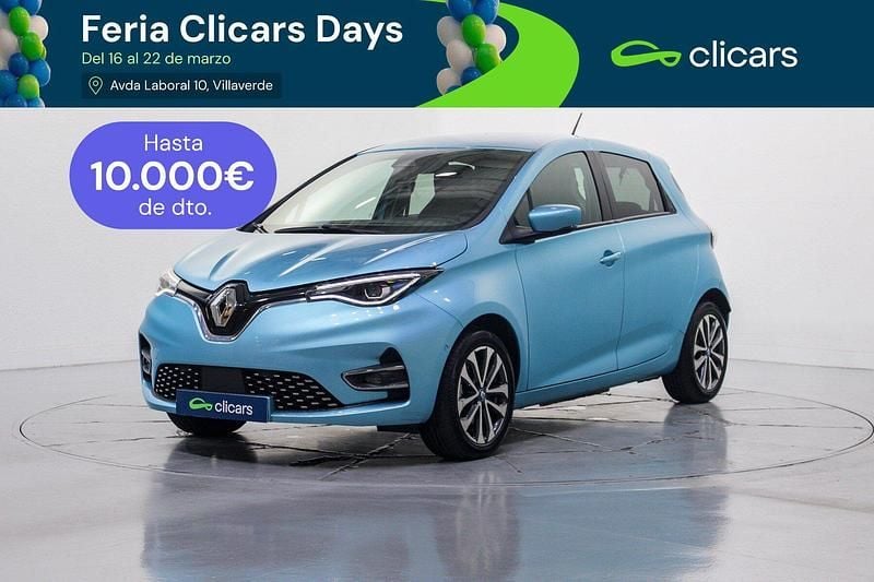 Usado Renault Zoe Zen 100 kW (136 CV) 2021 Azul Utilitario