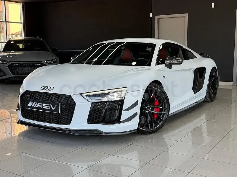 Usado Audi R8 Coupé Exclusive 610 CV (448 kW) 2016 Blanco Coupe