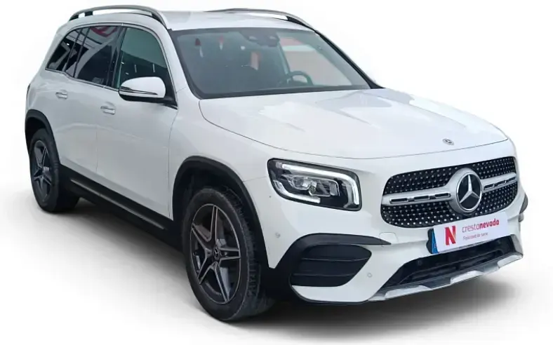 Usado Mercedes GLB200 150 CV (110 kW) 2021 Blanco SUV