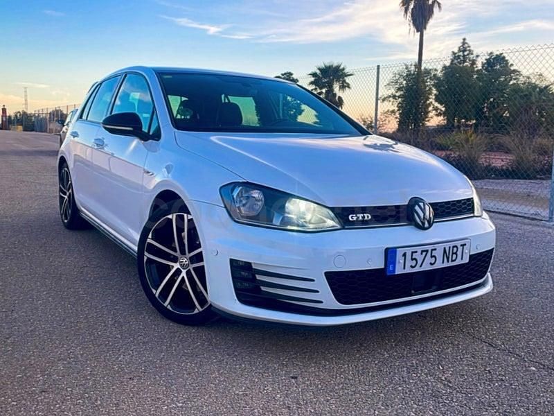 Usado VW Golf VII GTD 184 CV (135 kW) 2016 Blanco Berlina