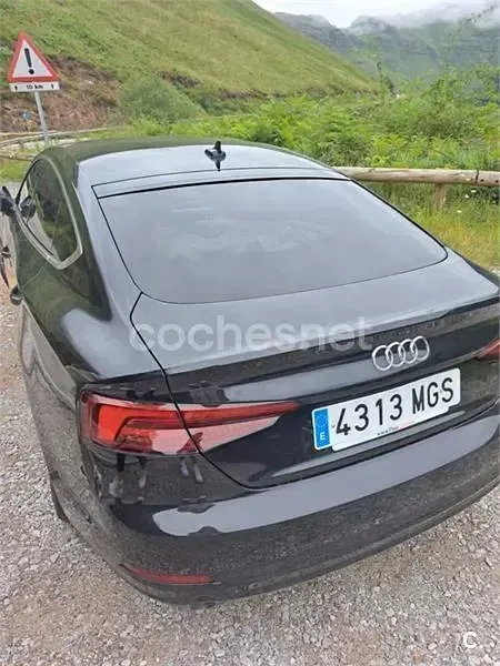 Usado Audi A5 Sportback 150 CV (110 kW) 2017 Negro Utilitario