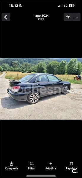 Negro Usado 2006 Subaru Impreza Berlina | 6500 € - Imagen 1/4