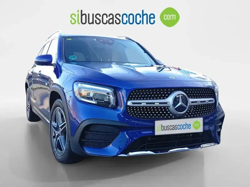 Azul Usado 2020 Mercedes GLB200 SUV | 34.990 € (Un poco caro) - Imagen 1/4