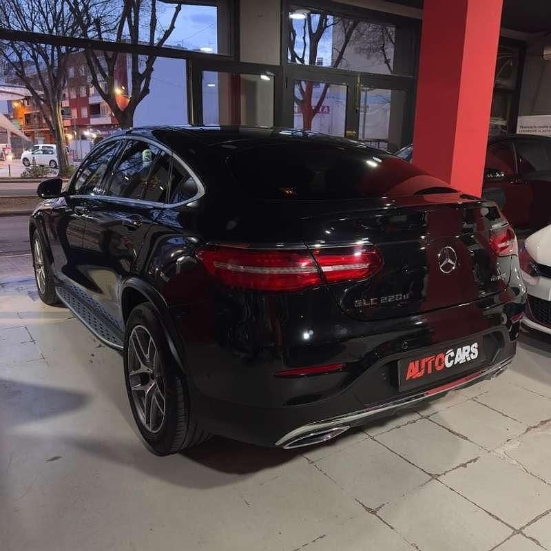 Usado Mercedes GLC220 170 CV (125 kW) 2018 Negro Coupe