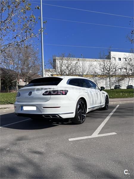 Usado VW Arteon R-line 190 CV (139 kW) 2021 Blanco Familiar