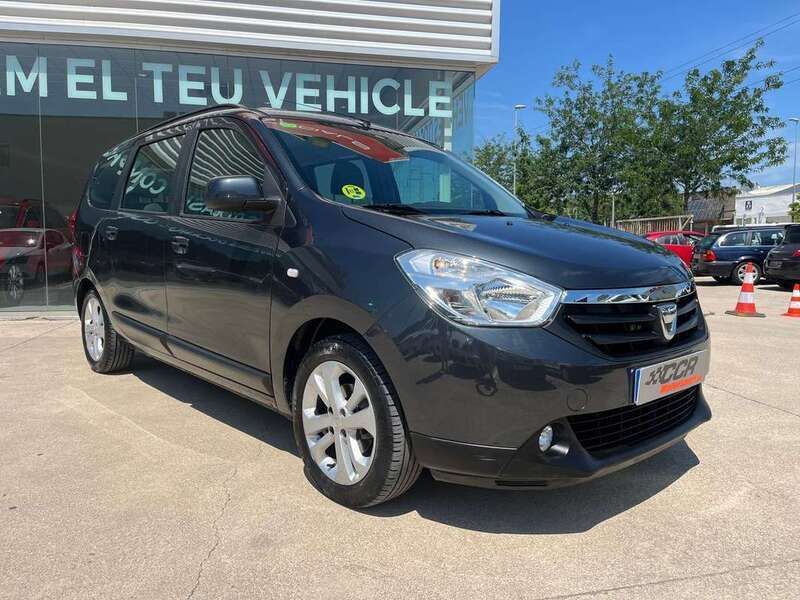 Negro Usado 2015 Dacia Lodgy Lauréate Monovolumen | 11.500 € (Precio justo) - Imagen 1/4