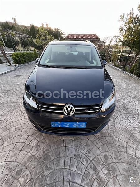 Usado VW Sharan Sport 150 CV (110 kW) 2012 Azul Monovolumen
